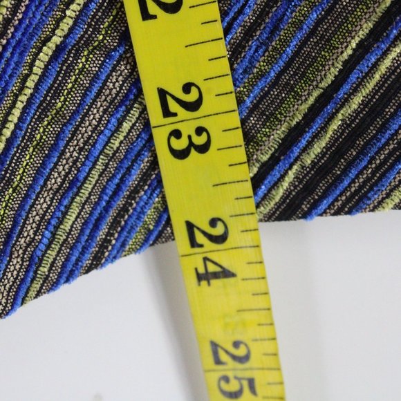 Drapers & Damons Blazer Jacket Womens Multicolor Striped Button Front Small S - Picture 9 of 9